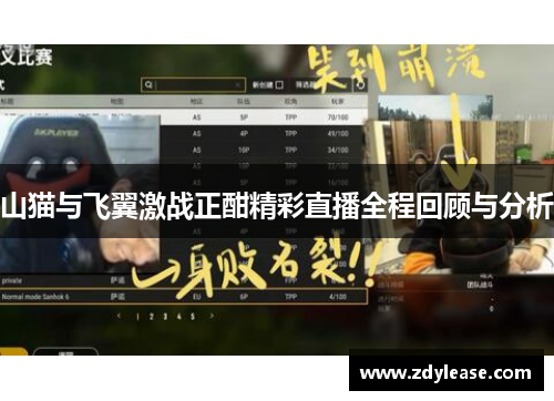 山猫与飞翼激战正酣精彩直播全程回顾与分析