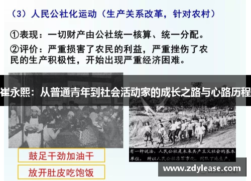 崔永熙：从普通青年到社会活动家的成长之路与心路历程